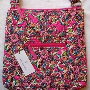 NWT VERA BRADLEY HIPSTER in SUNBURST FLORAL